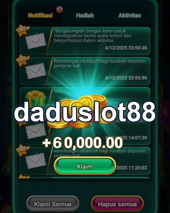 daduslot88 Tangkapan Layar Resmi APK